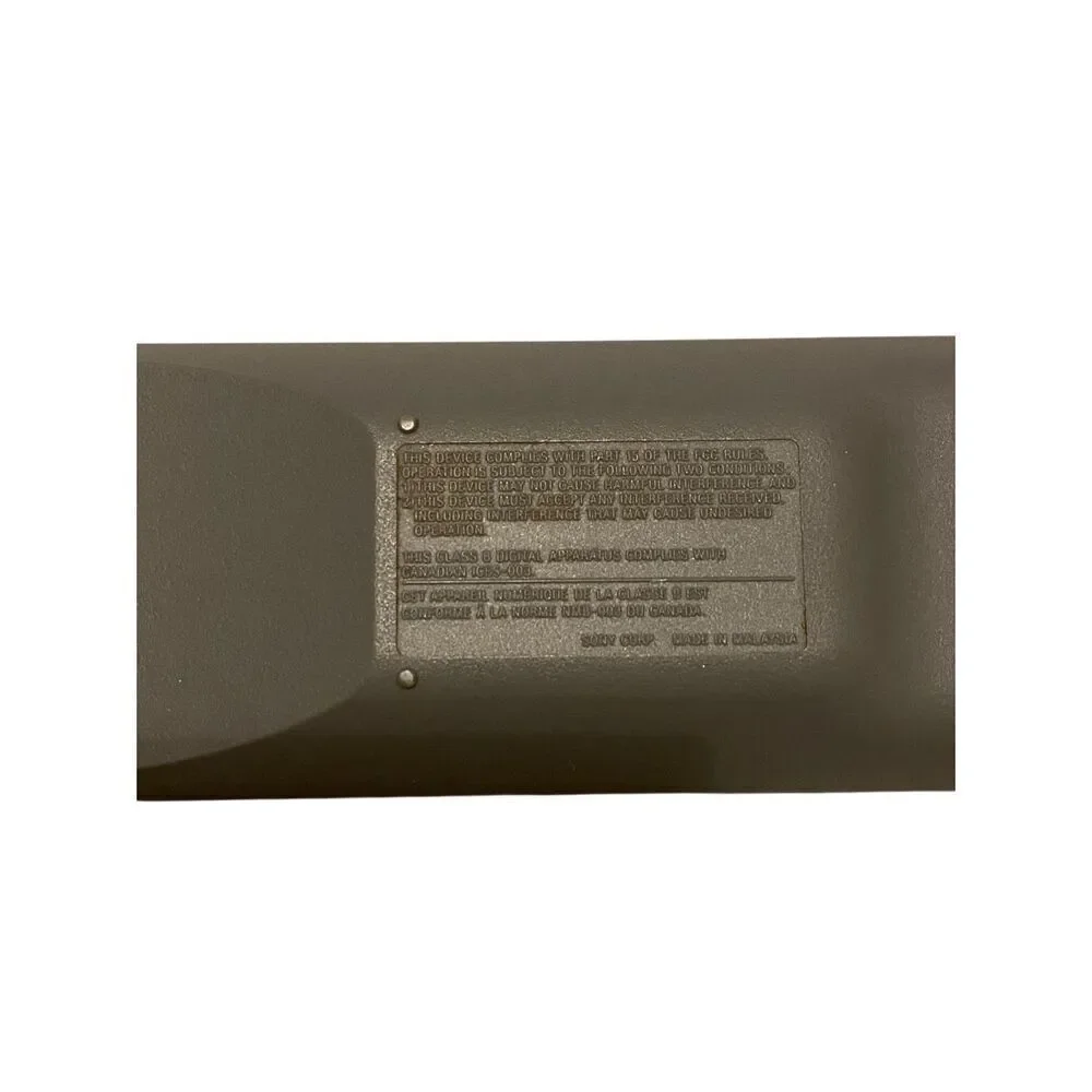 Sony Rmt D175a Dvd Remote Control For Home Theater And Audio Video Devices